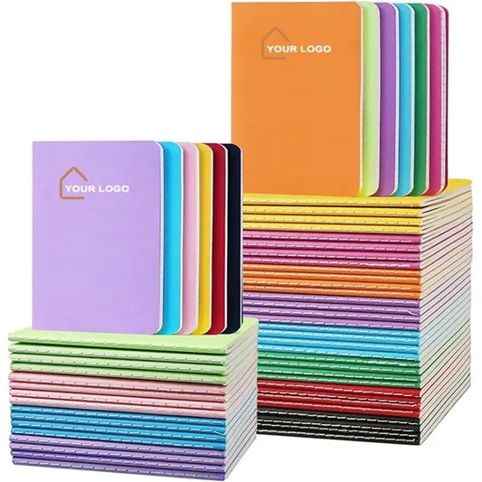 A5 Lined Notebook 30 Sheets/60 Pages