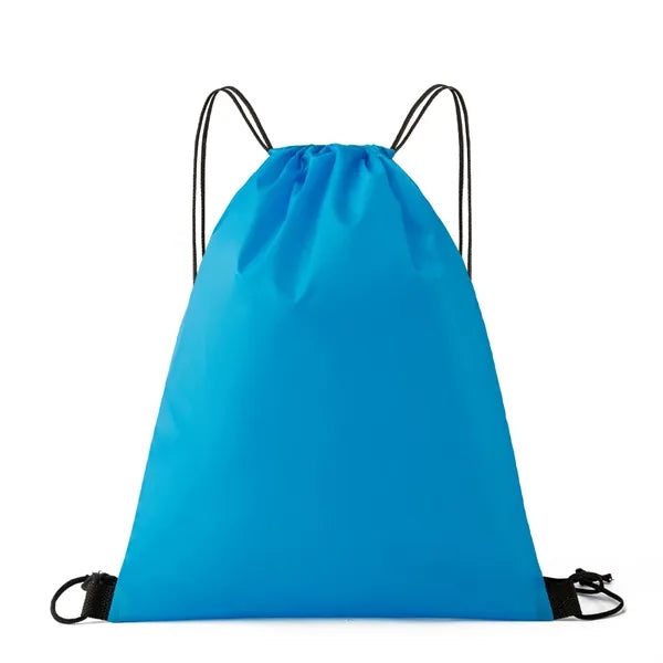 Multi-color drawstring backpack