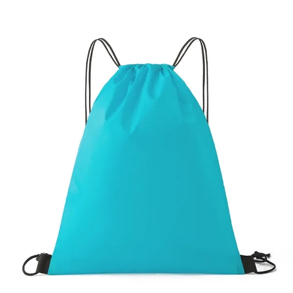 Multi-color drawstring backpack