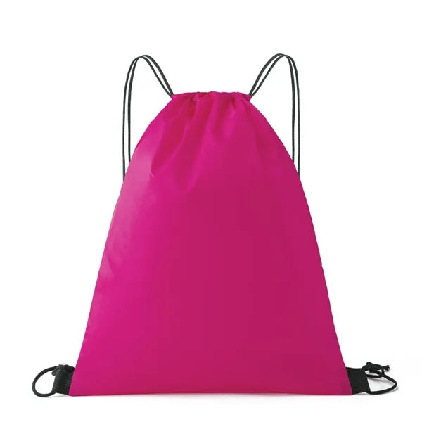 Multi-color drawstring backpack