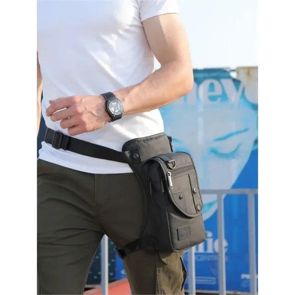 Hiking Waist Pack Motorcycle Drop Leg Bag for Men Women