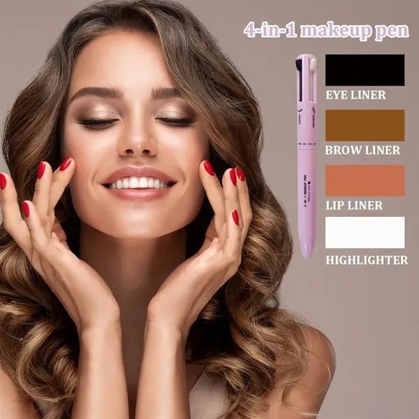 4-in-1 Smudgeproof Click System Skin-Safe Formula Makeup Pen