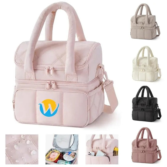 Spacious Portable Leakproof Insulated Crossbody Lunch Bag