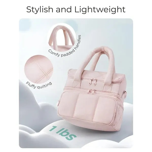 Spacious Portable Leakproof Insulated Crossbody Lunch Bag