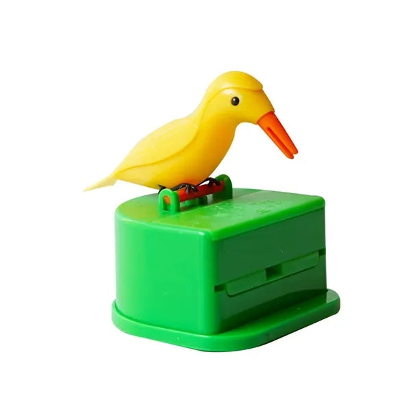 Smart Automatic Press Bird Toothpick Dispenser Free Shipping