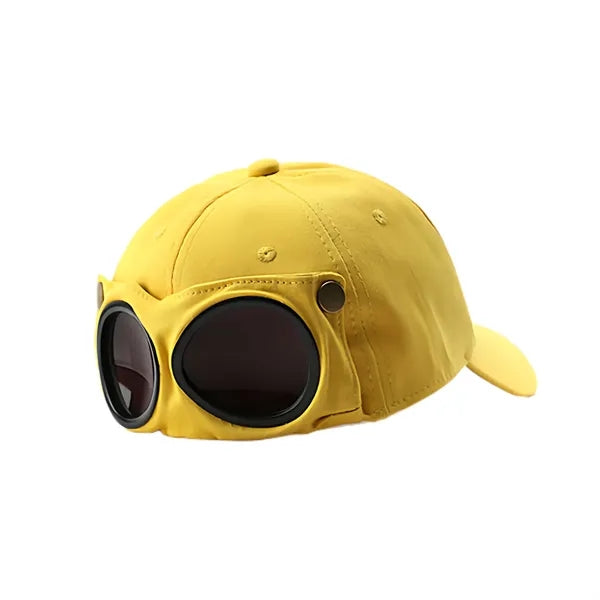 Pilot Cap With Adjustable Sunglasses Free Shipping