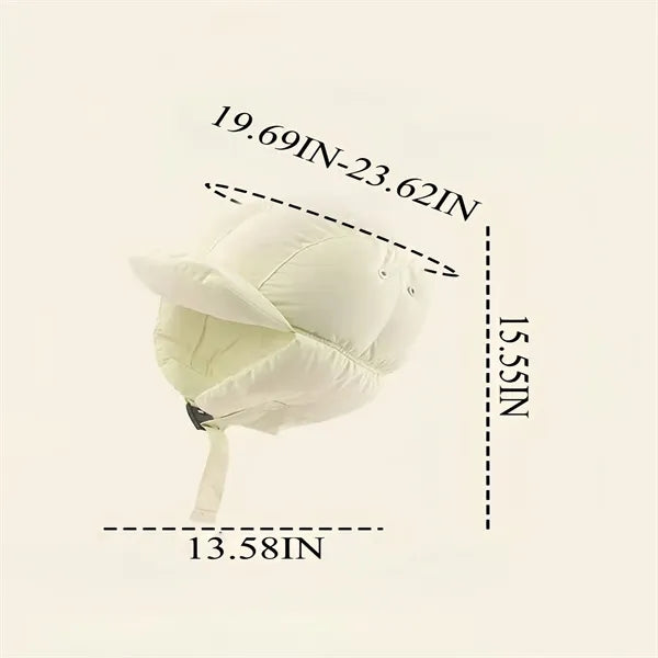 Warm Windproof Ear Flap Hat For Outdoor Sports