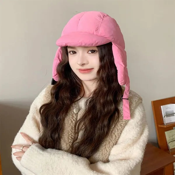 Warm Windproof Ear Flap Hat For Outdoor Sports