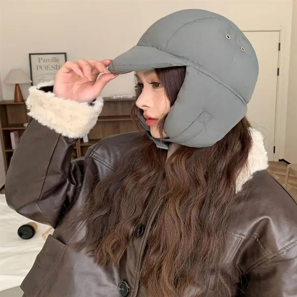 Warm Windproof Ear Flap Hat For Outdoor Sports