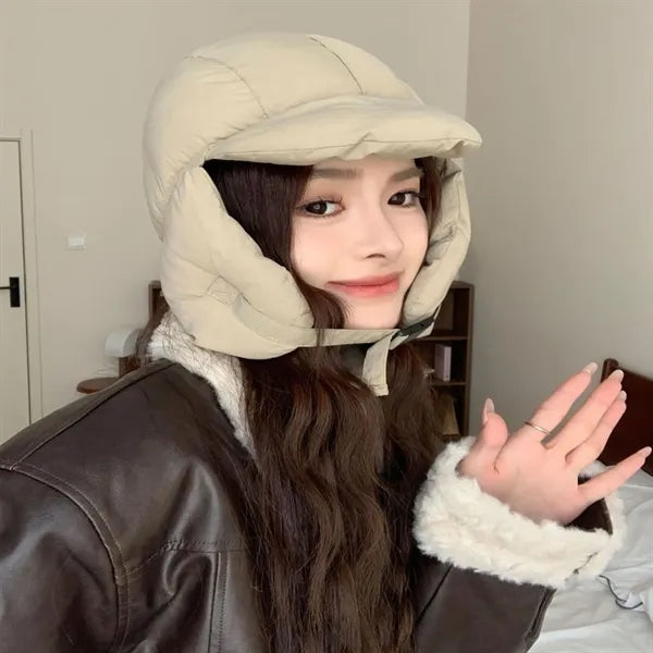 Warm Windproof Ear Flap Hat For Outdoor Sports