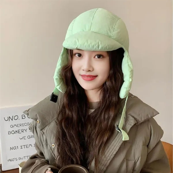 Warm Windproof Ear Flap Hat For Outdoor Sports