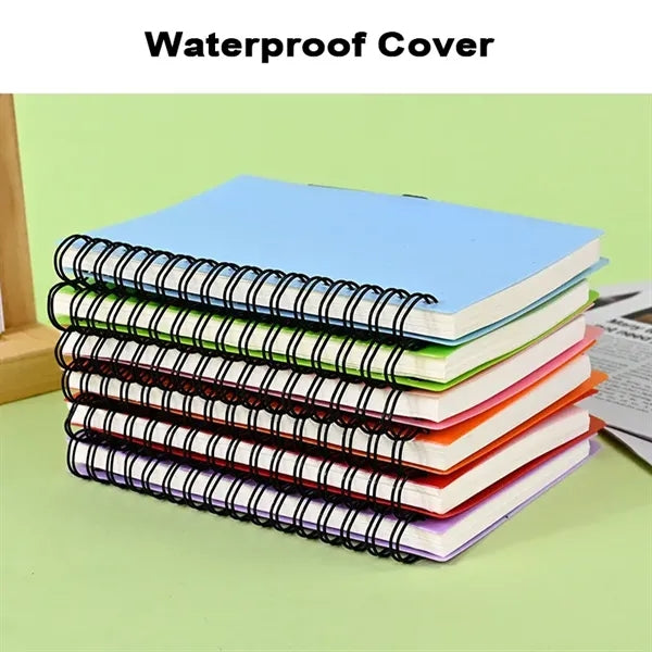 A5 Spiral Lined Notebook Journal with Pen