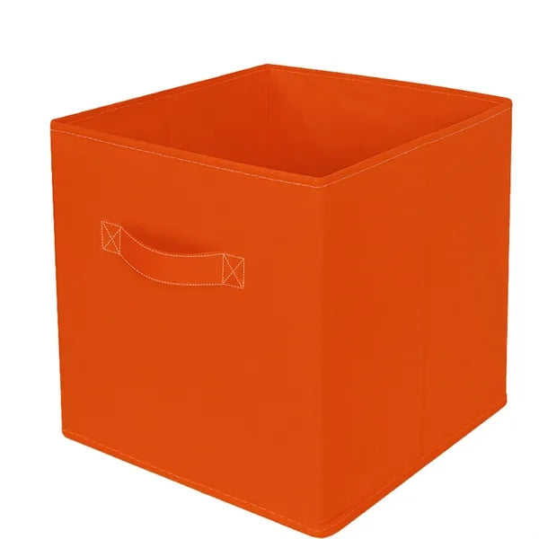 Collapsible Fabric Storage Cubes with Handles