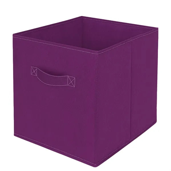 Collapsible Fabric Storage Cubes with Handles