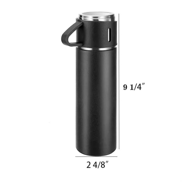 16oz Insulated Bottle with Cup for Hot & Cold Drink Travel M