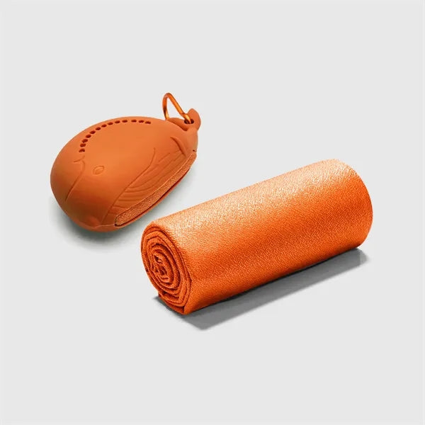 Whale Shape Quick Dry Cooling Sports Towel Free Shipping
