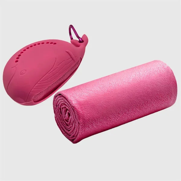 Whale Shape Quick Dry Cooling Sports Towel Free Shipping