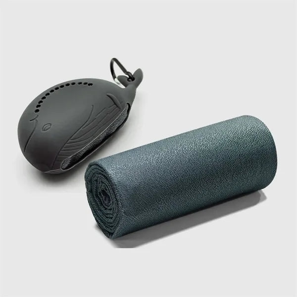 Whale Shape Quick Dry Cooling Sports Towel Free Shipping