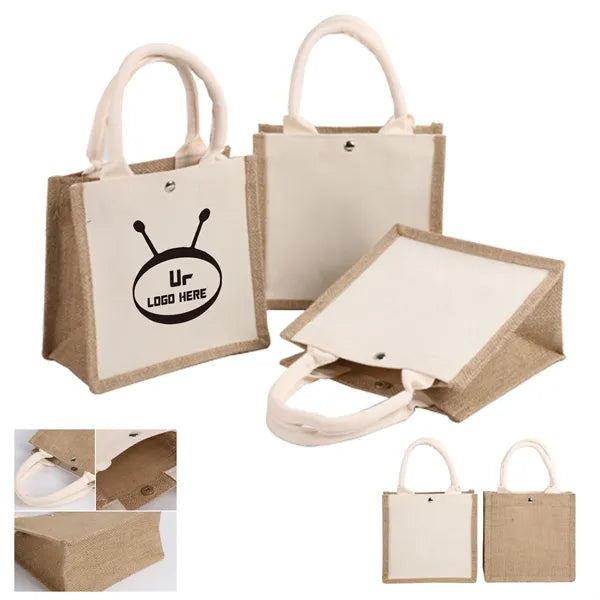 Waterproof Jute Tote Bag