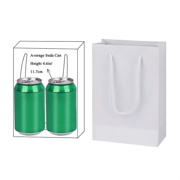 Small White Gift Bags with Cotton Handle