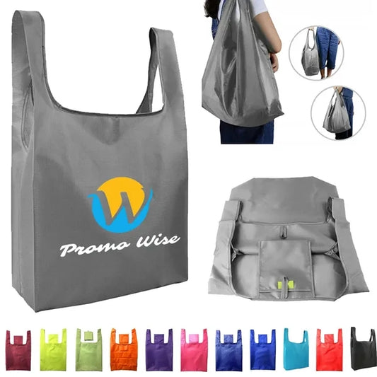 Waterproof Compact Large Capacity Foldable Oxford Tote Bag