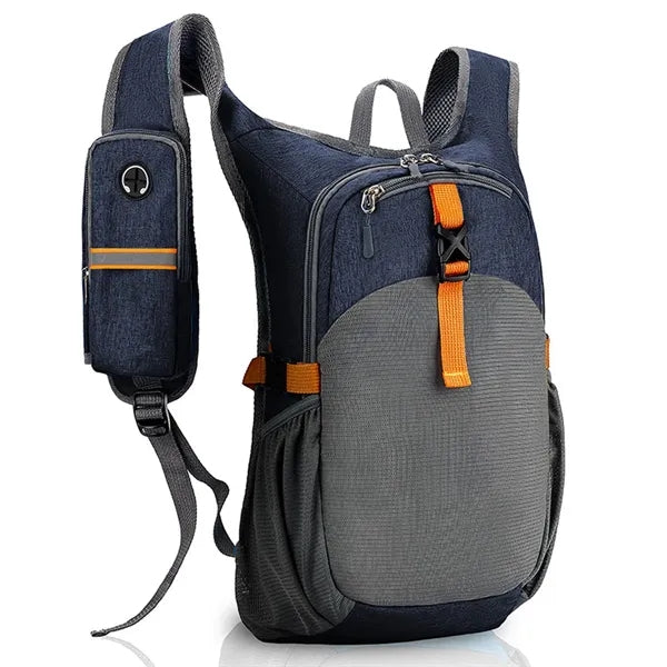 Foldable Tear-Resistant Multi-Pocket Travel Backpack