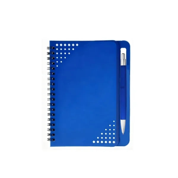 Spiral Notebook with Pen - OCEAN