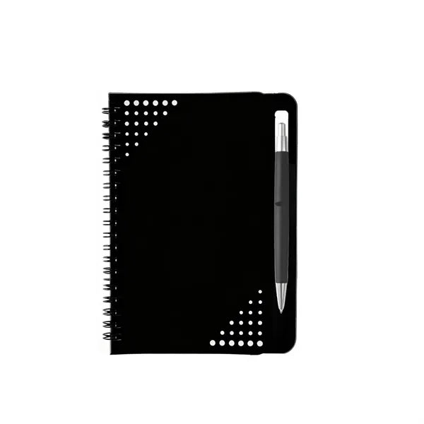 Spiral Notebook with Pen - OCEAN