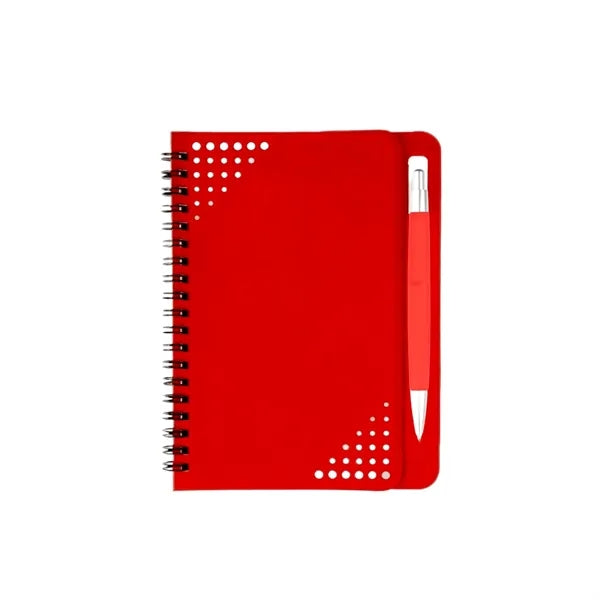 Spiral Notebook with Pen - OCEAN