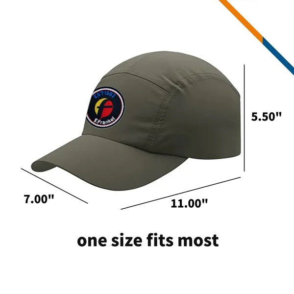 ApexCool Flexible Brim 5 Panel Performance Cap