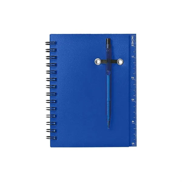 Spiral Notebook with Pen - OCEAN