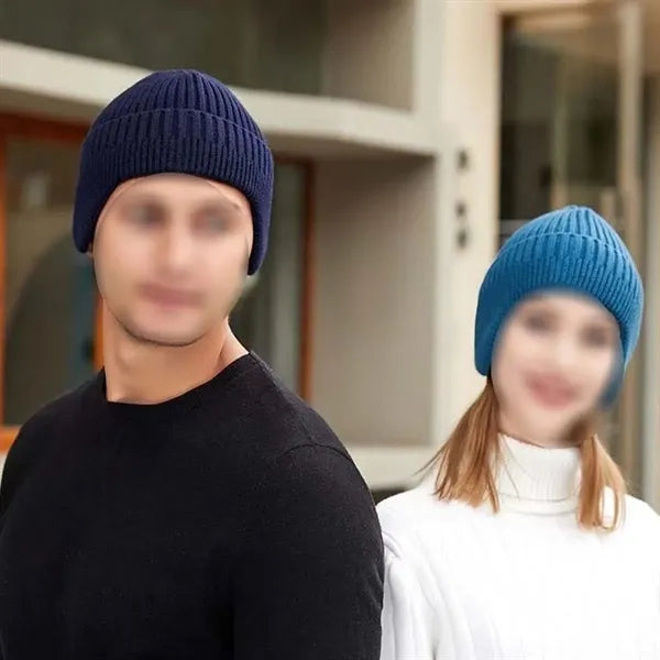 Winter Thickened Outdoor Warm Windproof Knitted Earmuff Hat