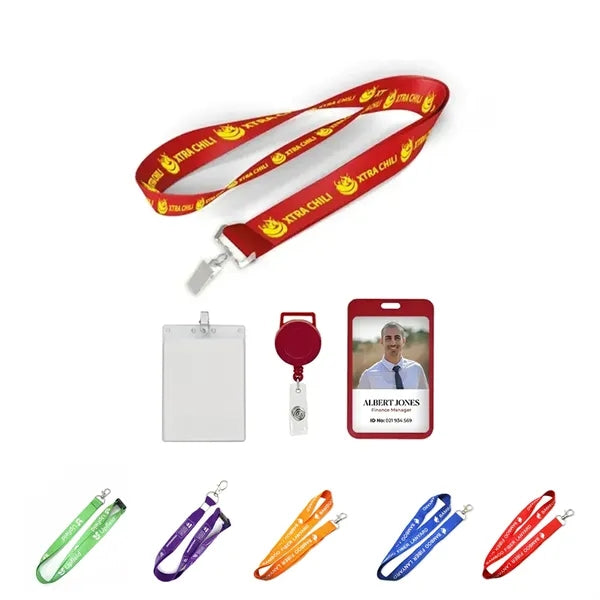 Polyester Lanyard Card