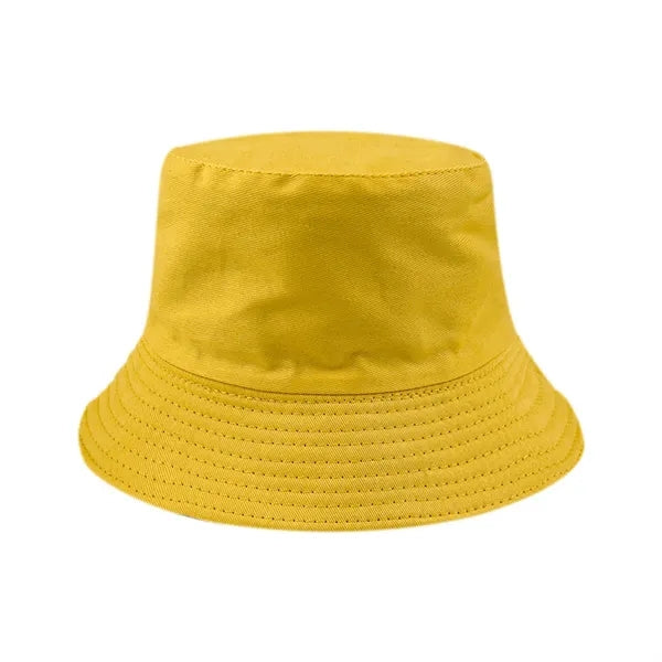 Cotton Bucket Hat for Women Men Sun Beach Fishing Cap