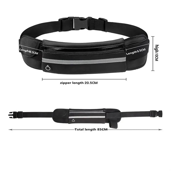 Unisex Slim Running Belt Waist Pack Bag