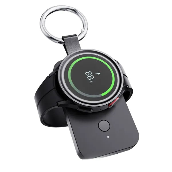 Portable Smartwatch Wireless Charger Keychain Design