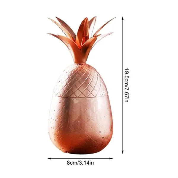 16Oz. Elegant Pineapple Shaped Drink Tumbler
