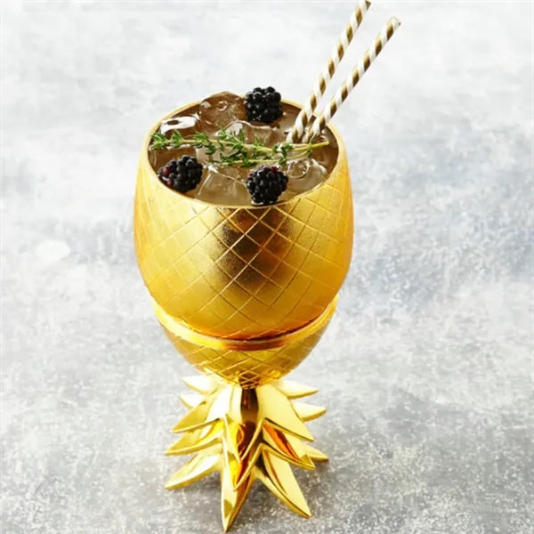 16Oz. Elegant Pineapple Shaped Drink Tumbler