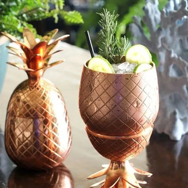 16Oz. Elegant Pineapple Shaped Drink Tumbler