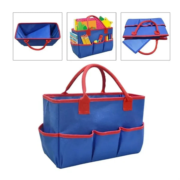 Portable Multi-Pocket Organizer Tote