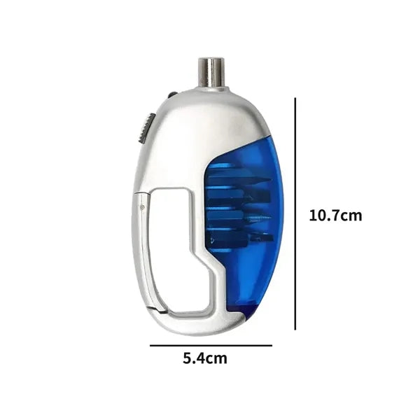 Multi-Bit Screwdriver Tool Kit with LED Light