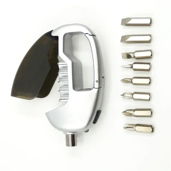 Multi-Bit Screwdriver Tool Kit with LED Light