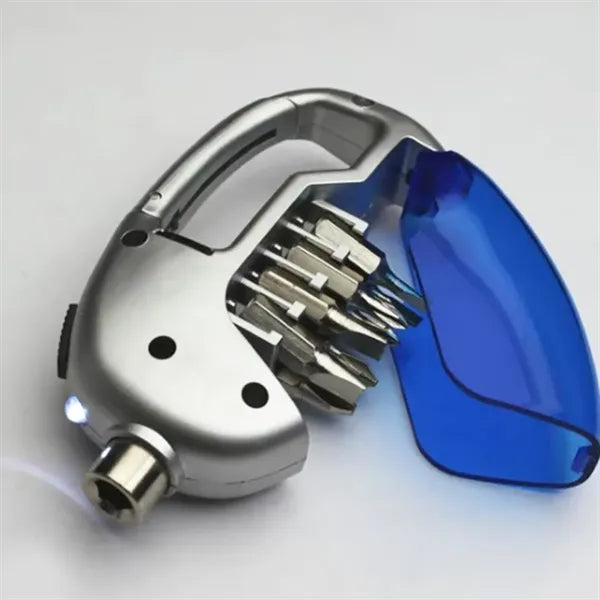 Multi-Bit Screwdriver Tool Kit with LED Light