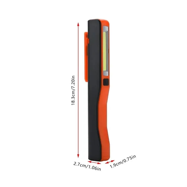 Mini COB Penlight Flashlight with Clip