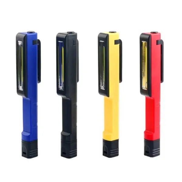 Mini COB Penlight Flashlight with Clip