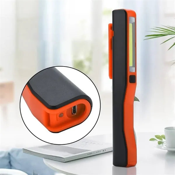 Mini COB Penlight Flashlight with Clip