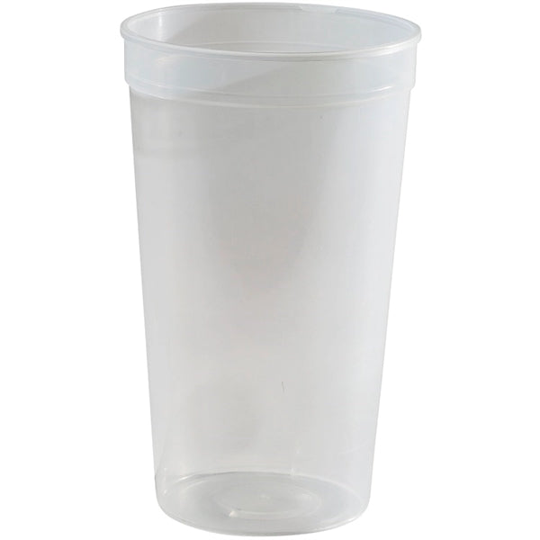 32 oz. Smooth Wall Plastic Stadium Cup