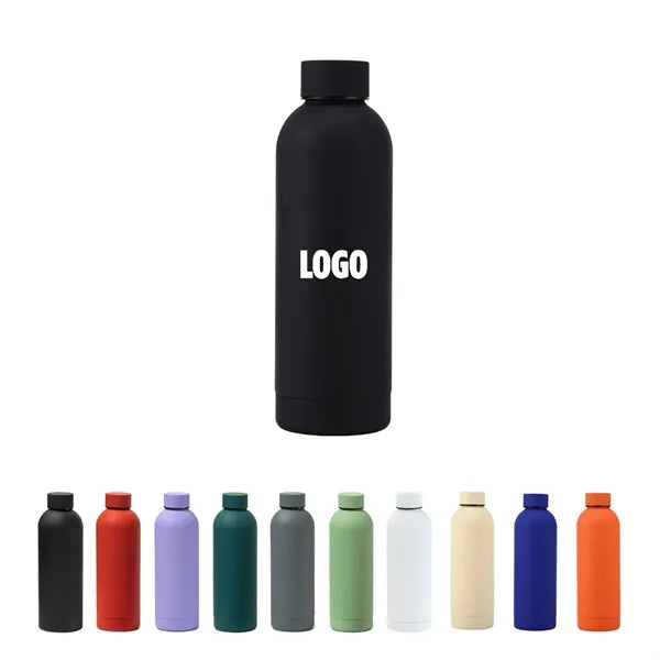16 oz Stainless Steel Insulated Water Bottle