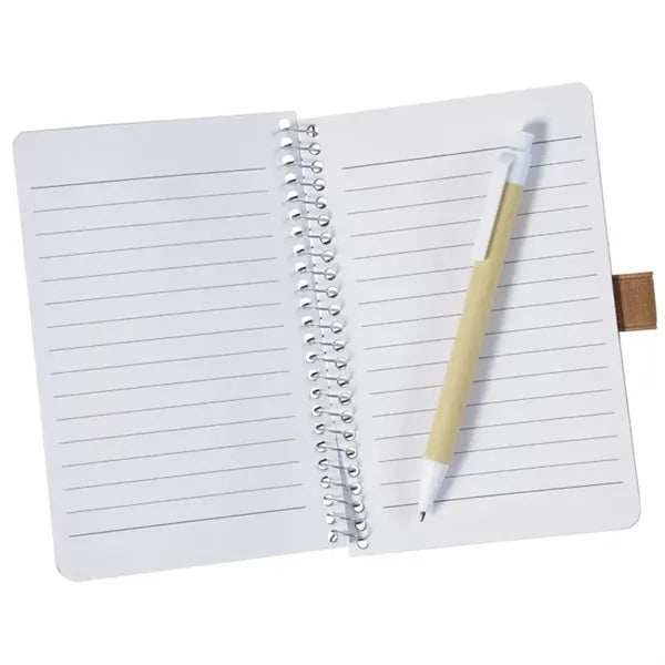 Tacoma Spiral Notebook with Pen - 5" x7"