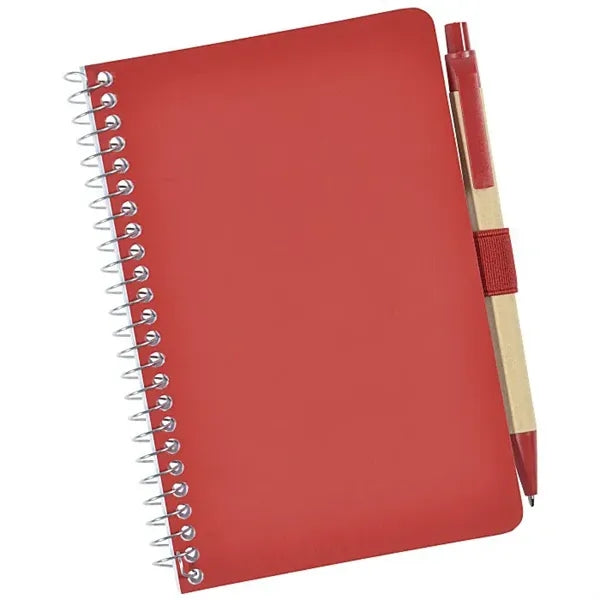 Tacoma Spiral Notebook with Pen - 5" x7"